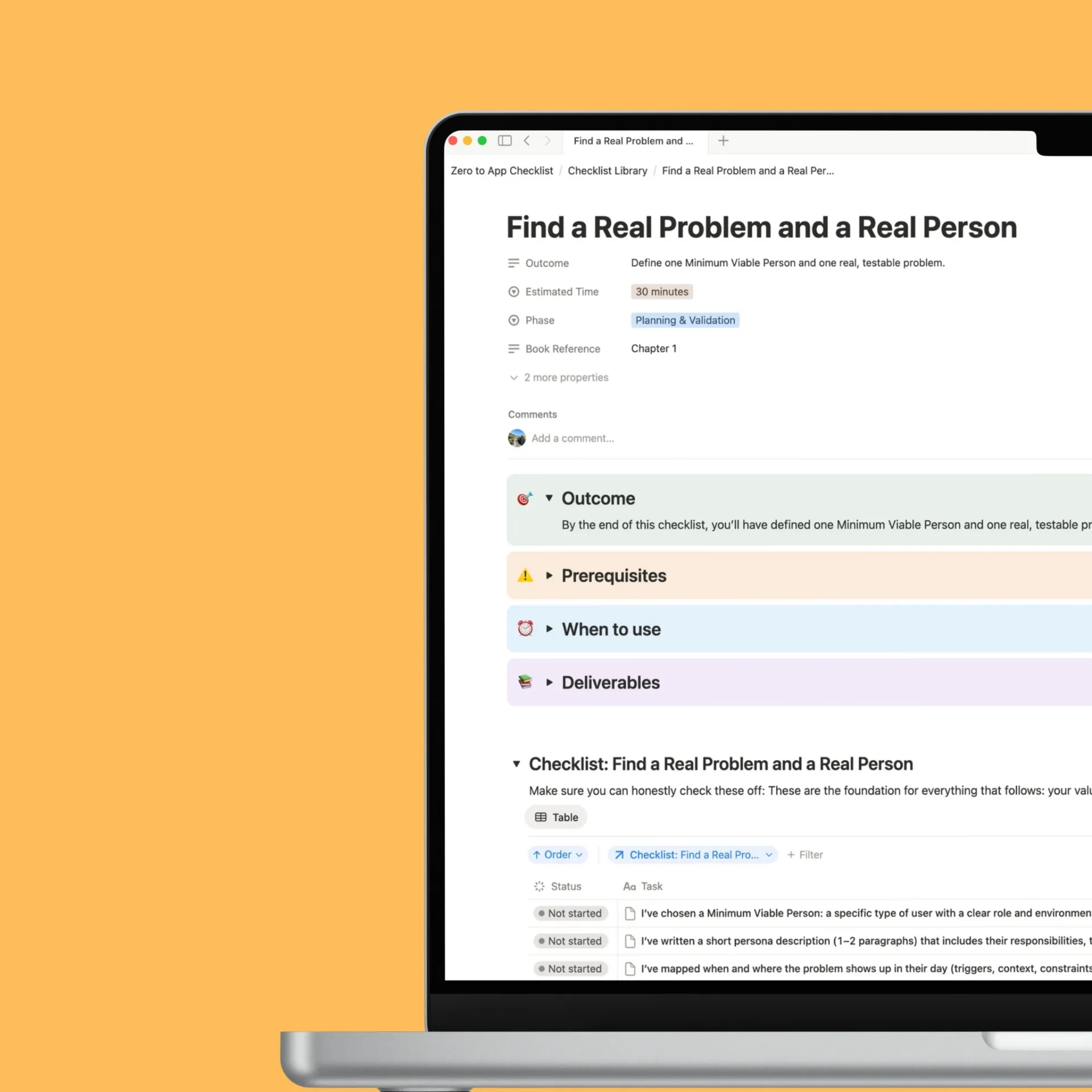 Planning and validation